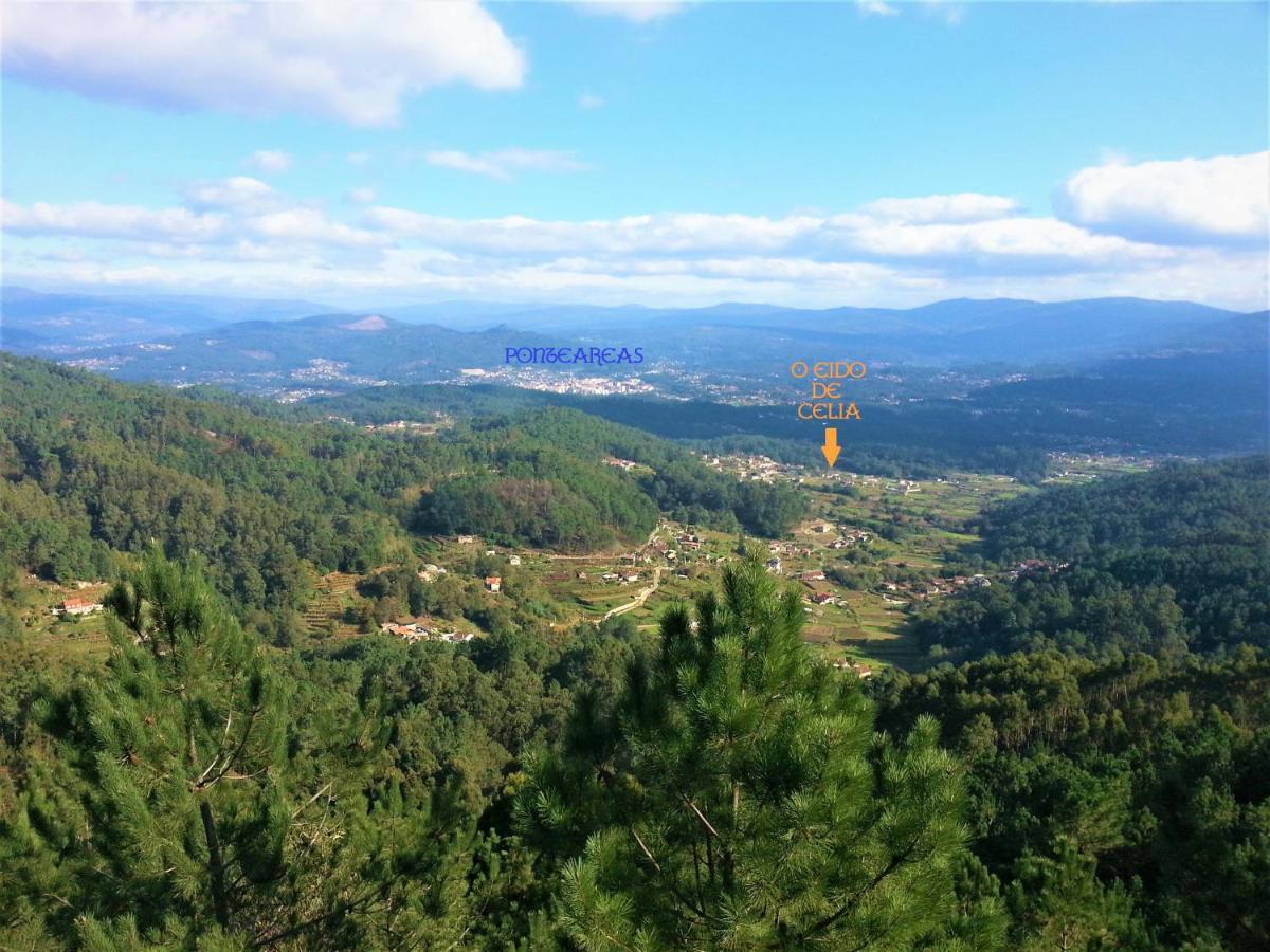 Villa O Eido De Celia Ponteareas Esterno foto